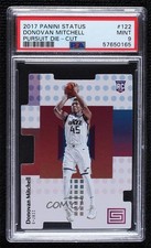2017-18 Panini Status Rookies Pursuit Donovan Mitchell #122 PSA 9 MINT 7y2