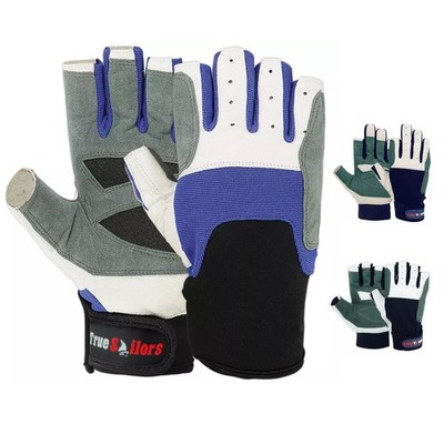Sailing Gloves Finger Grip Great for Sailing Fishing Rowing Water Sports Gloves
