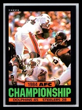1985 Topps Football # 1 - 200 - Pick Your Card!