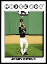2008 Topps Jerry Owens Chicago White Sox #144
