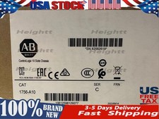 1756-A10 Allen-Bradley New Ser/C ControlLogix 10 Slots Chassis 1756A10