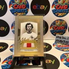 2015 Futera Franz Beckenbauer 3/10 Bayern Munich Jersey Piece Mythicals Gold