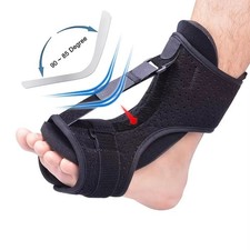 Plantar Fasciitis Night Splint Adjustable Ankle Brace Foot Drop Orthosis Support