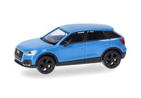 Herpa 1:87 028677-003 Audi Q2 Turboblau Neu Ovp