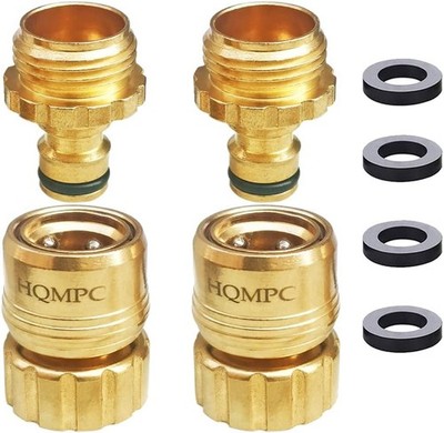 HQMPC No Pb Garden Hose Quick Connect Brass Hose Quick Connect Hose Quick Connec