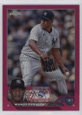 2023 Topps Chrome Update Magenta Refractor 25/399 Wandy Peralta #USC144 1p5