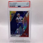2021 Panini Phoenix Tom Brady #84 Fire Burst New England Patriots PSA 9 Football