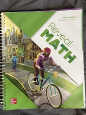 Reveal Math Grade 8 Course 3 Teacher Edition Volumes 1 NEW