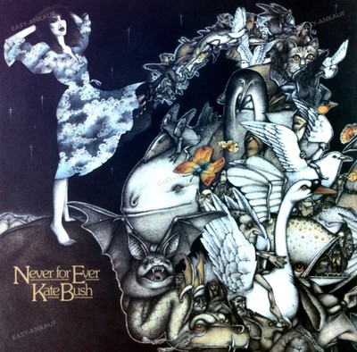 Kate Bush - Never For Ever LP (VG+/VG-) '´*