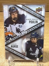 2023/24 UD Tim Hortons Greatest Duos Bounded by Honour BH-5 POULIN/NURSE