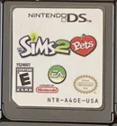 “The Sims 2: Pets” Nintendo DS Game Cartridge The Sims Series. (TESTED WORKING)
