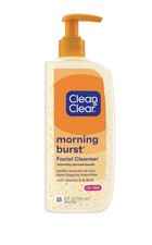 Clean Clear Morning Burst Facial Cleanser 8 fl oz Oil-Free with Bursting Beads