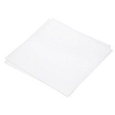 2Pack 12 x 12 x 0.1 Inch Plastic UHMW Sheets Opaque White Polyethylene Board DIY