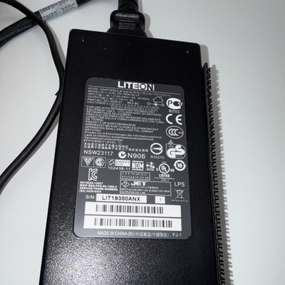 Lite-On PA-1600-02 AC Adapter 19V 7.1A Black Power Charger