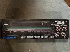 Furman M-8x2 Merit Series Performance 8-Outlet Power Conditioner Brand New Open