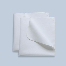 2 Pack Waterproof Crib Pad, 27" X 50", Reusable Incontinence Flannel Crib Protec
