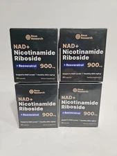 4 Pack- Liposomal Nicotinamide Riboside Resveratrol NAD+ Anti Aging EXP 11/2026+