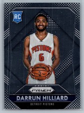 2015-16 Panini Prizm #345 Darrun Hilliard Detroit Pistons RC Rookie