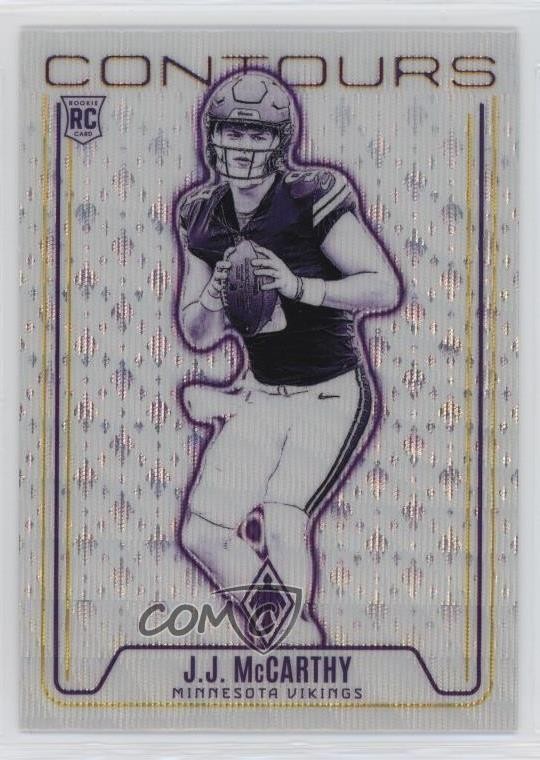 2024 Panini Phoenix Contours Wave JJ McCarthy #CON-JMY 15ik