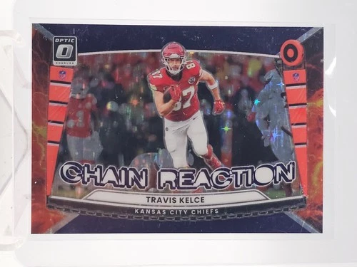 2025 Donruss Optic Travis Kelce Purple Stars (RAW)