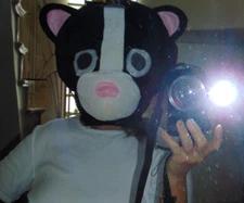 Cat Mask Halloween Costumes Polyester Over the Head Super Soft One Size Fits All