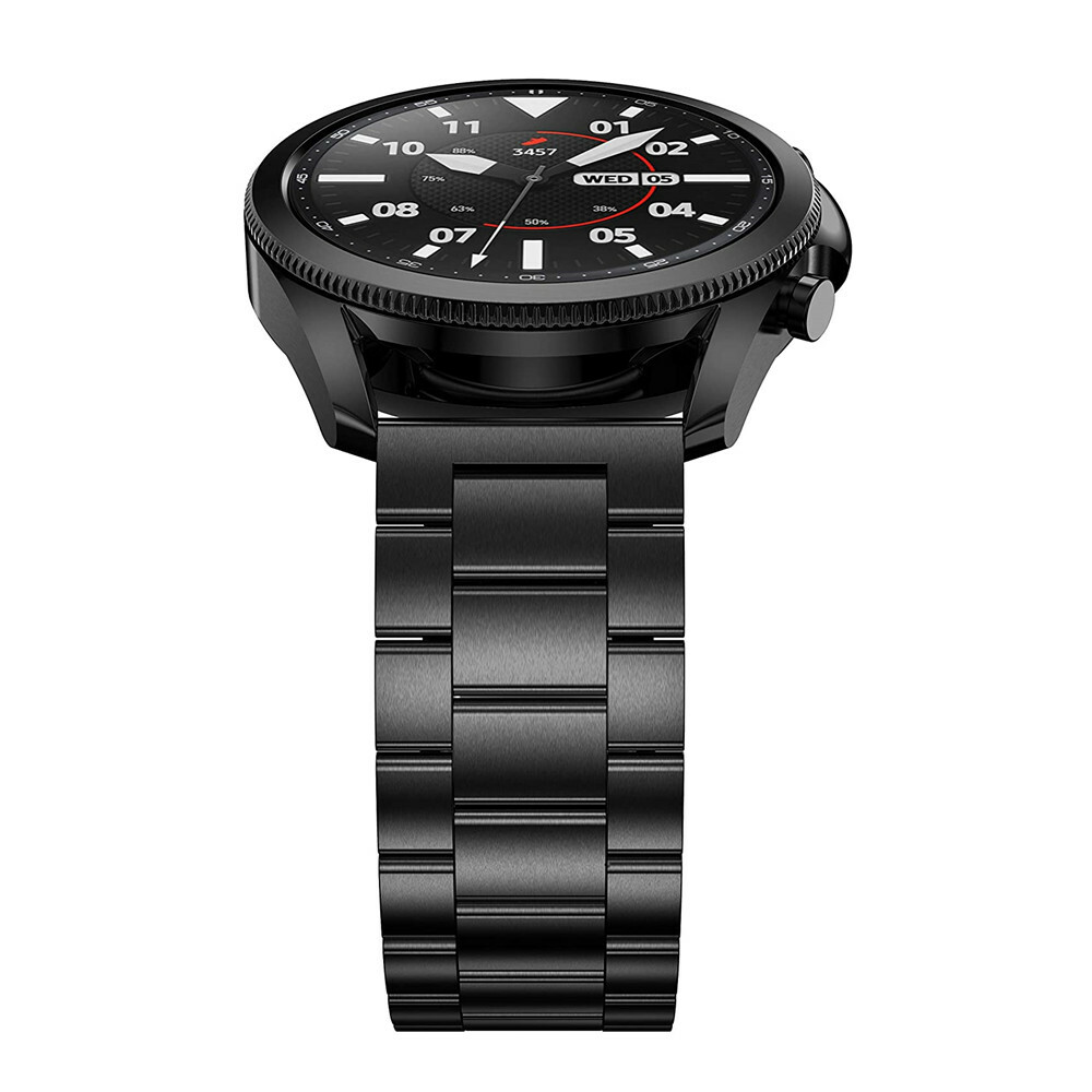 Watch Band for Samsung Galaxy Watch 3 45mm 41mm, Stainless Steel Bracelet Strap eBay