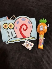 Brand New Loungefly SpongeBob SquarePants Gary The Snail Blue Wallet Lot