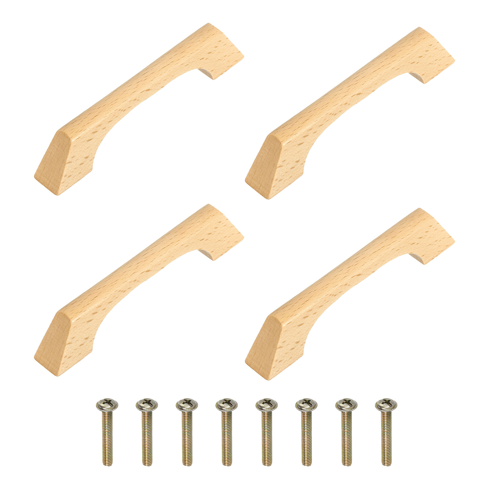 4Pcs Beech Wood 3.78