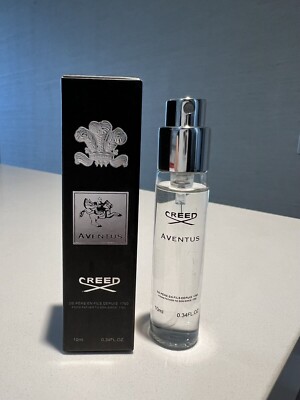 Creed Aventus Eau De Parfum EDP Travel Spray 10ml .33oz NEW IN BOX