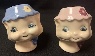 LEFTON Miss Priss salt&pepper Vintage Lefton Miss Priss Kitty Salt