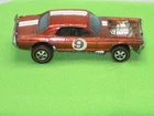 1970 Hot Wheels REDLINE Nitty Gritty Kitty - orange w/ brown interior, NM