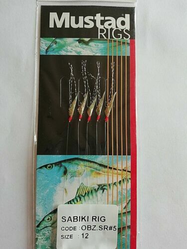 Hameçons Mustad SP KIRBY SEA DURATIN Réf. 2310DT Taille 6 - Lot De 100 Pièces Neuves