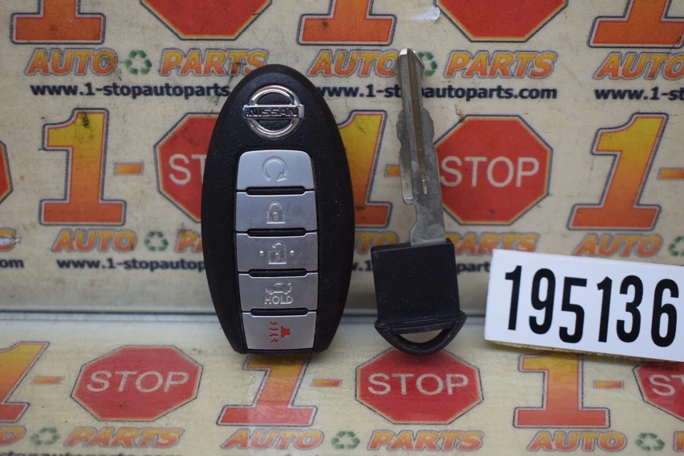 Nissan Altima 2015-2018 entrada sin llave mando a distancia inteligente llavero 285E3-4Ra0B OEM Foto 3 de 4