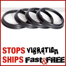 SET OF (4) HUB CENTRIC RINGS 73.1 / 66.1 FITS NISSAN 240SX 350Z 370Z ALTIMA CUBE