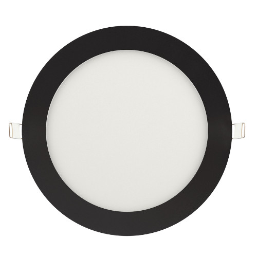 Dalle LED dimmable 18W 2700K 1170lm noir IP20 luminaire encastrable
