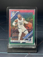 2019-20 Panini Donruss Optic Choice Jae Crowder Red Green Mojo SSP 150