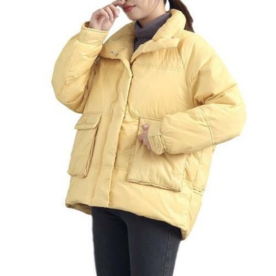 big collar puffer coat
