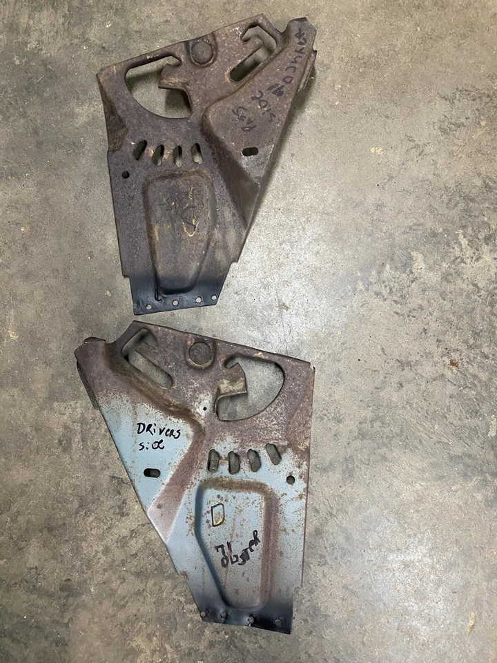 MOPAR 70-72 A-BODY 1971 PLYmouth plumero maletero bisagra montajes ¡Envío GRATIS!!!!!! Foto 4 de 4