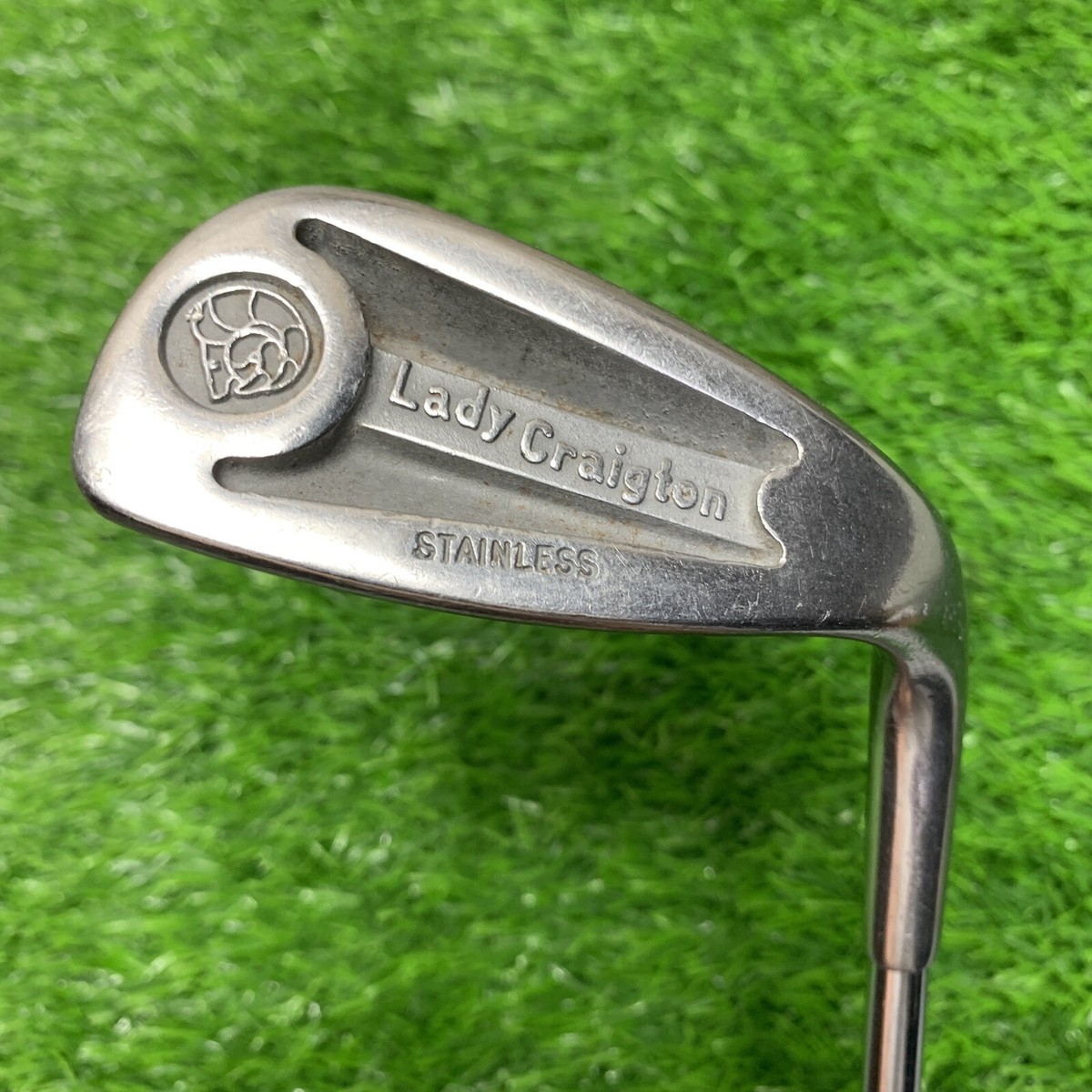 Vintage Ladies Set of 8 x Lady Craigton Stainless Irons 4-SW Ladies Steel Shaft Vintage Ladies Set of 8 x Lady Craigton Stainless Irons 4-SW Ladies Steel Shaft