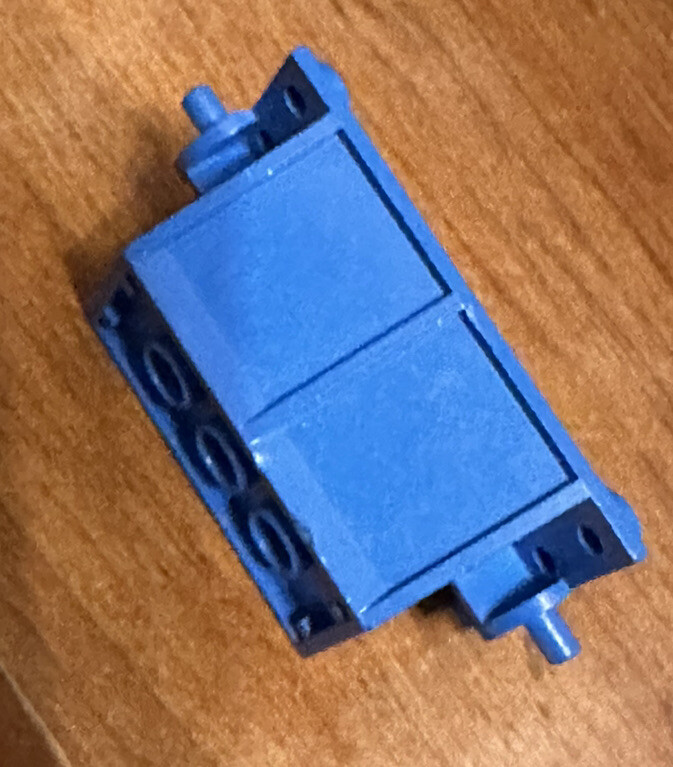 Lego 1x 818 Blue Vehicle, Tipper Bucket 2 x 4 Vg/Gd | eBay