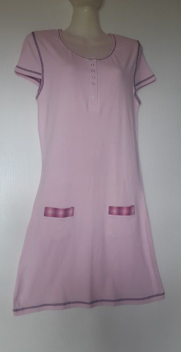 Pyjama 2 Pièces O'MOI - Haut Et Pantacourt Rose Saumon - Taille FR 36/38 (US S)