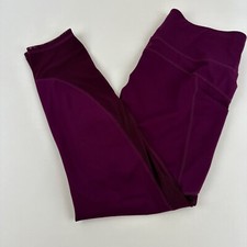 Avia Leggings Womens Large Pink Mesh Leg