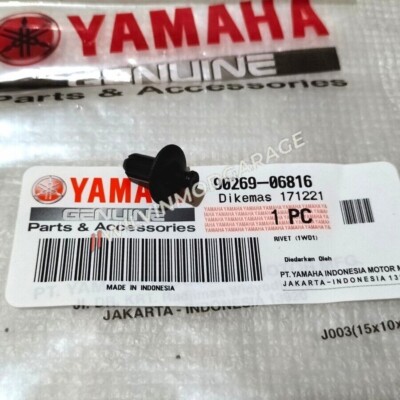 Genuine Parts Yamaha R25 R3 MT25 MT3 Body Rivet Plastic Clip 90269