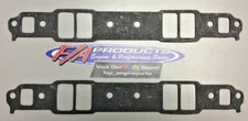 Fel-Pro 1266 Small Block Chevy 1.31" x 2.21" Port Intake Manifold Gaskets Pair