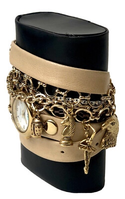 LA MER Collections-Palm Spring Vintage Multi Chain Wrap 