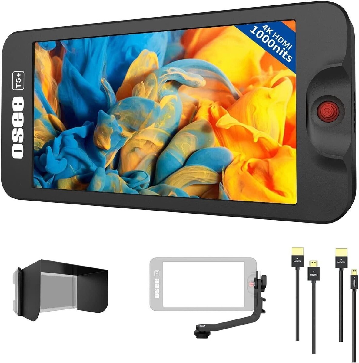 OSEE T5+ / 5.5 インチ カメラモニター（箱あり） Amazon | 【PSE認証取得】OSEE T5+ 5.5 インチ カメラモニター