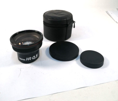 Hama Video Objektiv HR-0,5X All-Range - High Resolution Serie - mit Tasche (62)