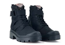 Palladium Pallabase Tact S TX Womens Black/ Black Fashion Combat Boots 97184-010