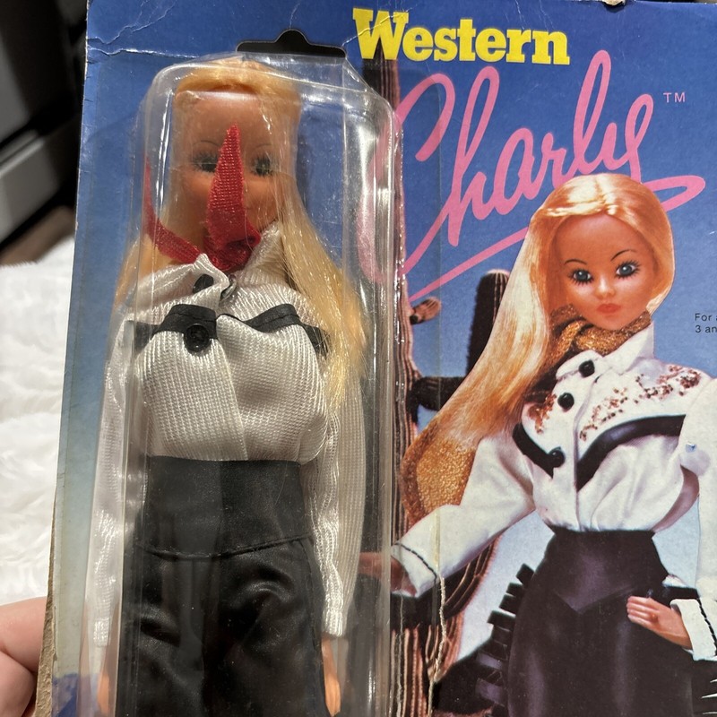 VTG 1976 Western CHARLY FASHION DOLL by Durham industries