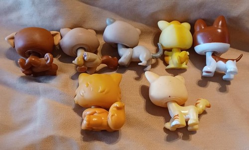 Valigetta da trasporto vintage LPS Littlest Pet Shop con 18 animali domestici - Foto 4 di 16